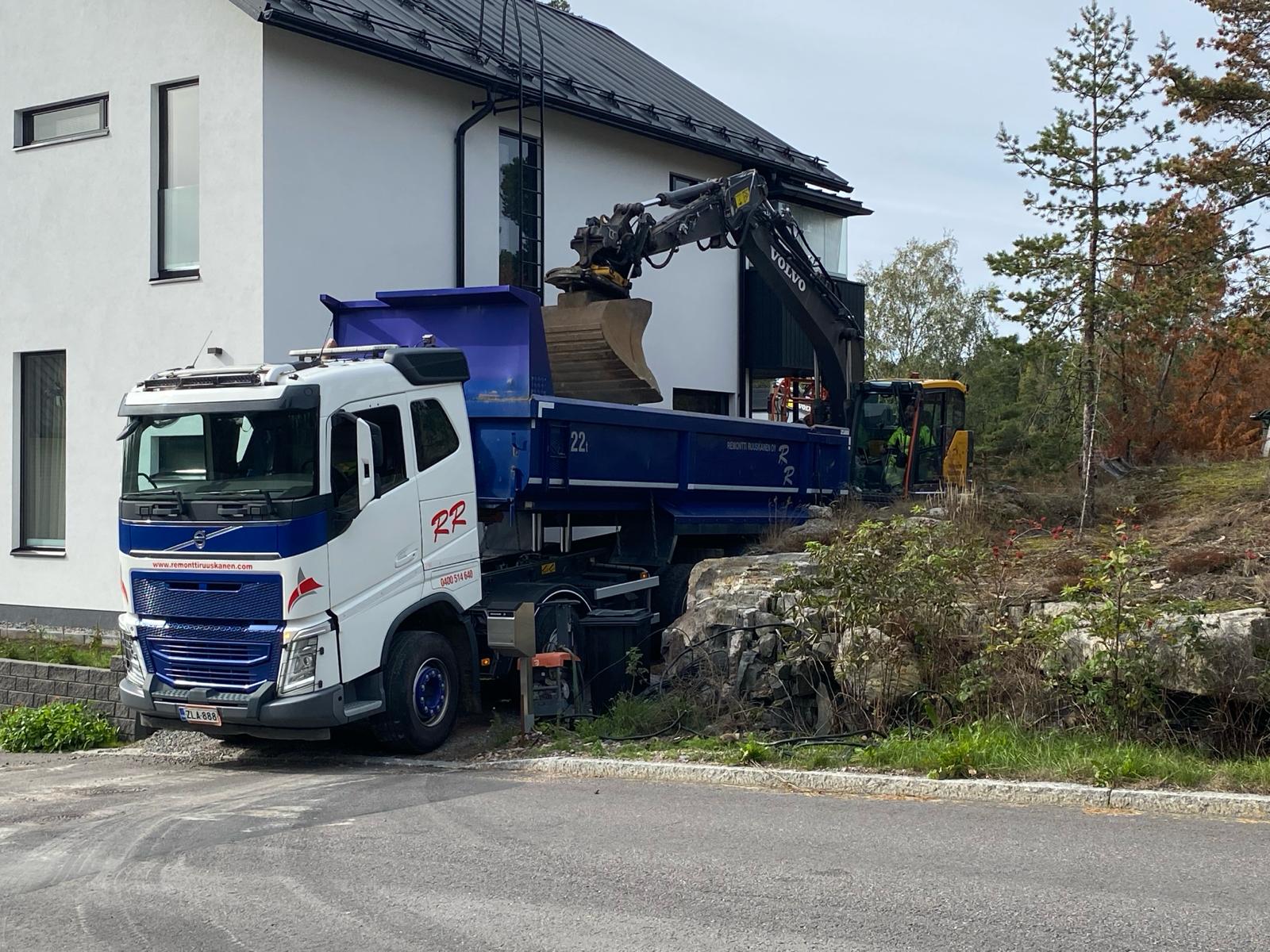 Maanrakennus Uusimaa & Maanrakennustyöt Uusimaa - Remontti Ruuskanen Oy